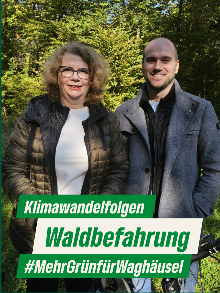 Gemeinderatssitzung als Waldbefahrung